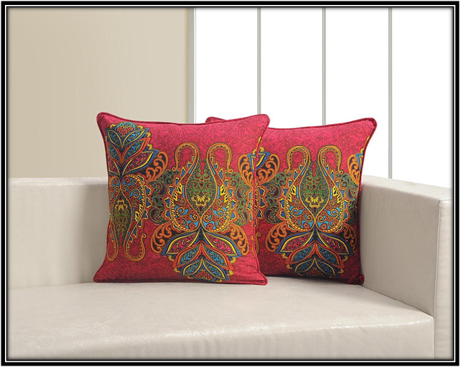Printed Poplin Fabric Pillow For Living Room Home Decor Ideas