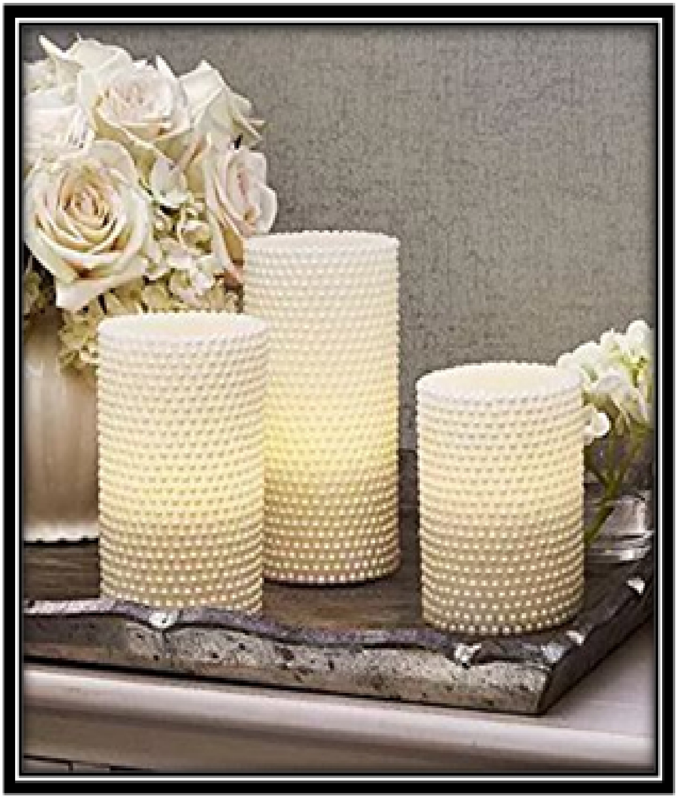 LED Candle for guest room - home decor ideas