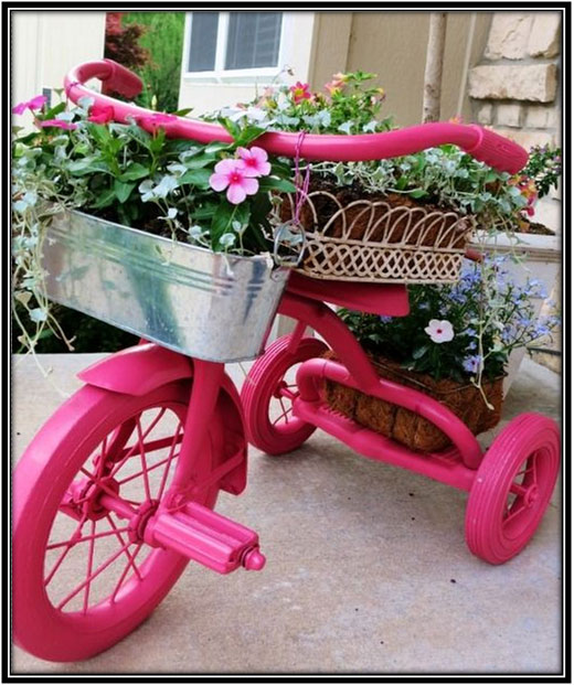 Creative Items Like This Bicycle Garden Decoration Ideas Home Decor Ideas