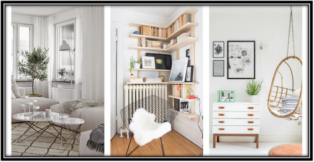 Bedroom Corner Space Home Decor Ideas