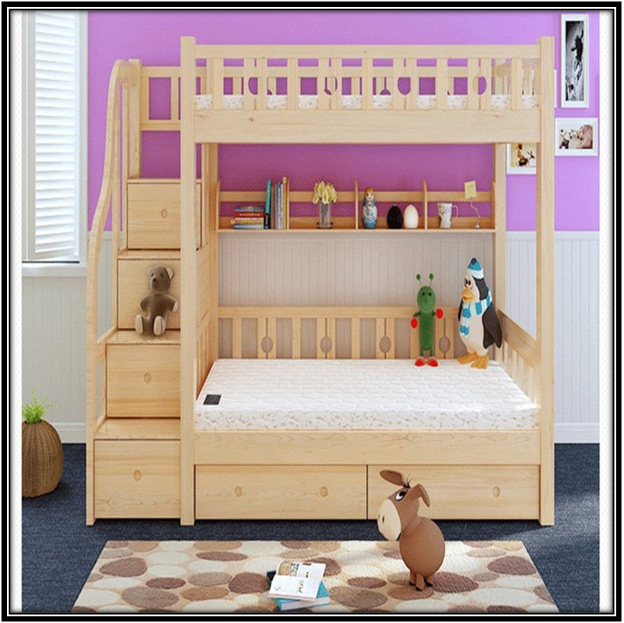 Multilevel Kids Bed Home Decor Ideas