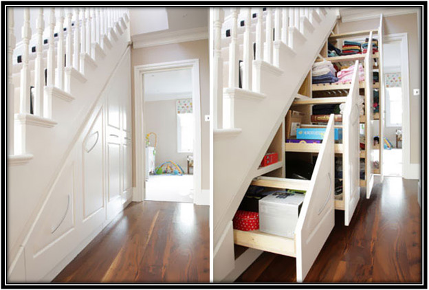 Under Stairs Storage Home Decor Ideas
