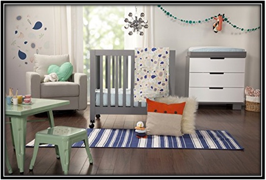 Mini crib set for the perfect bedding - home decor ideas