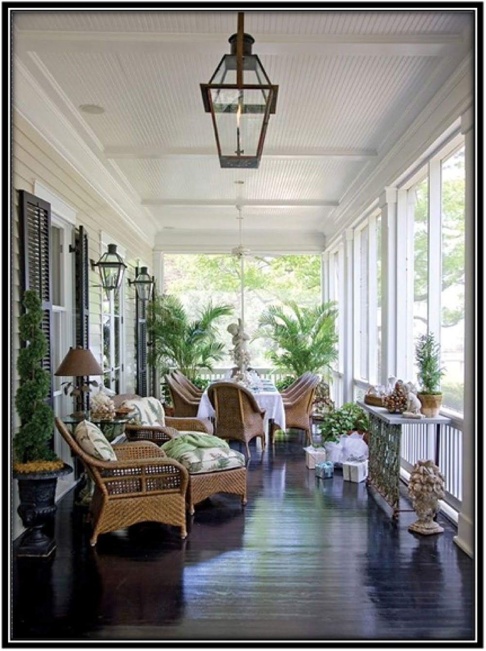 Home decor ideas for your porch arrangement