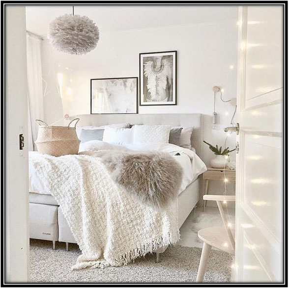 All Things White And The Pretty Lights Cozy Room Decor Ideas