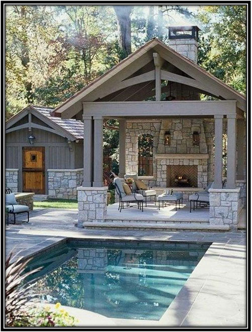 Pool In The Garden Home Decor Ideas