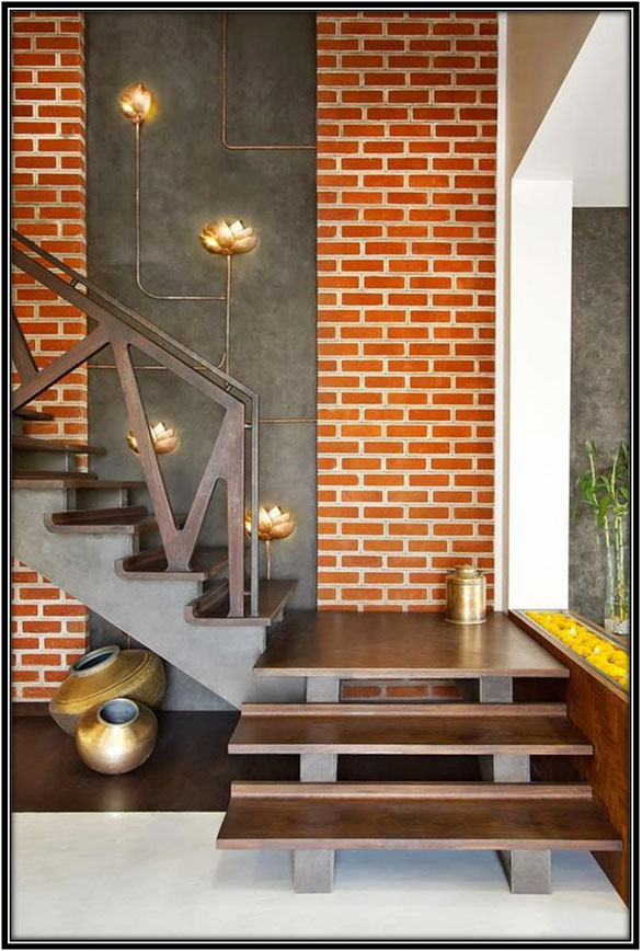 Pretty Imaginative Lights Stairs Home Decor Ideas