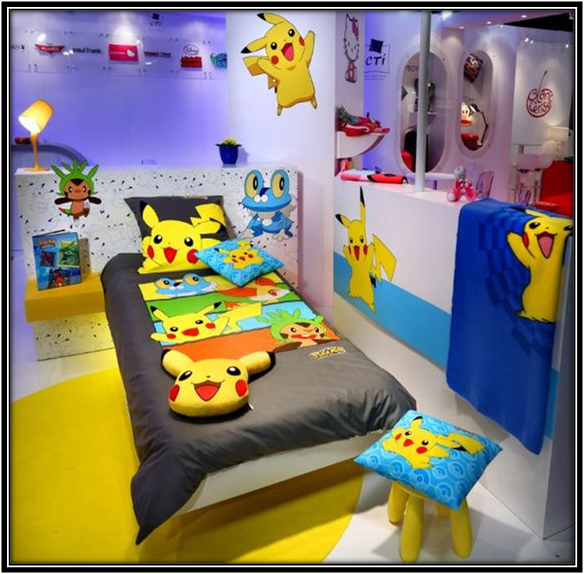 Pokemon Everywhere Pokemon Bedroom Ideas