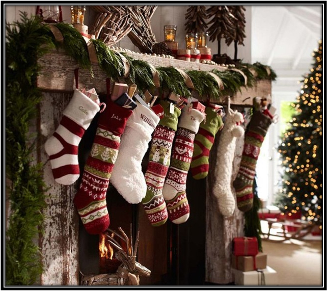 Socks Christmas Decoration Ideas